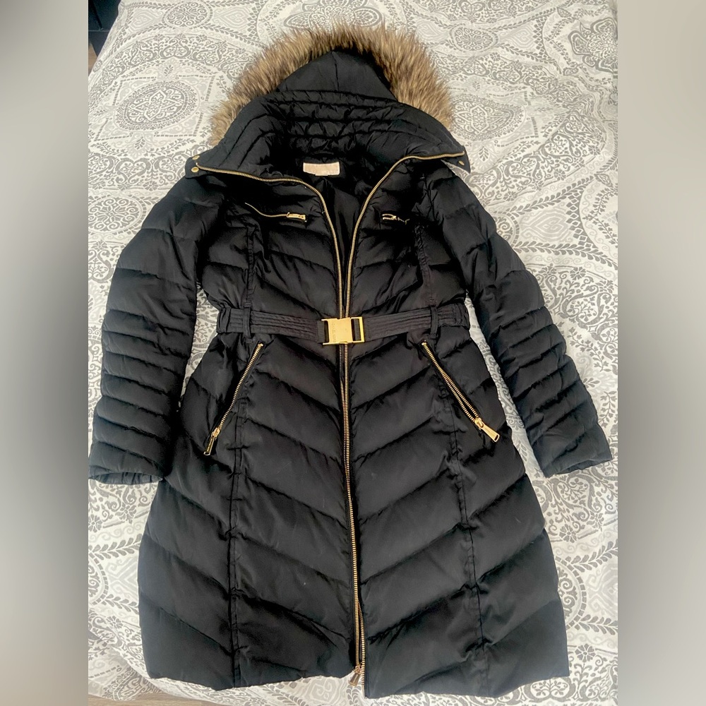 Michael Kors Longline Puffer Coat